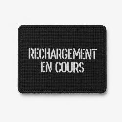 Patch Rechargement en cours - Noir / Blanc