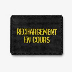 Patch Rechargement en cours - Noir / Jaune