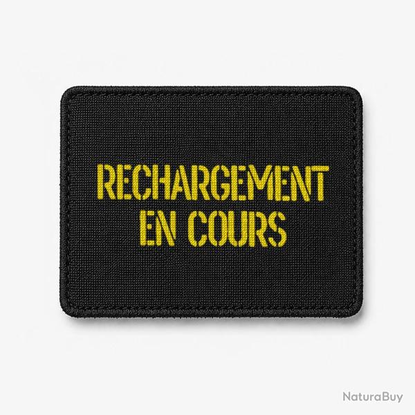Patch Rechargement en cours - Noir / Jaune