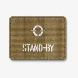 Patch STAND-BY - Coyote / Blanc