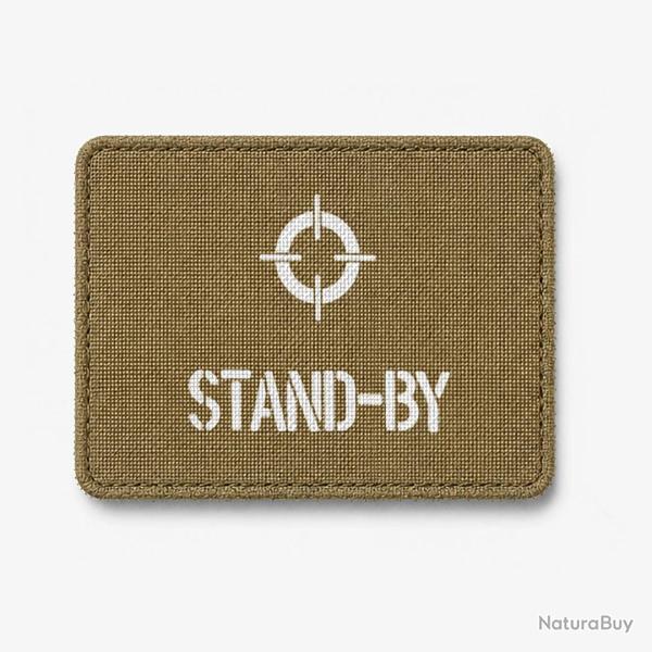 Patch STAND-BY - Coyote / Blanc