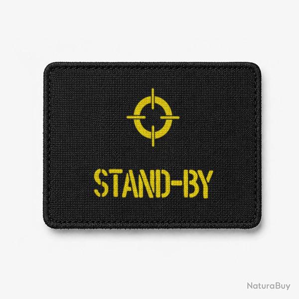 Patch STAND-BY - Noir / Jaune