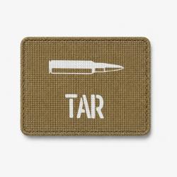Patch TAR - Coyote / Blanc