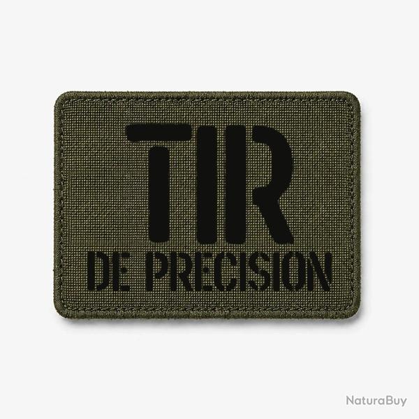 Patch Tir de Pr�cision - Olive / Noir