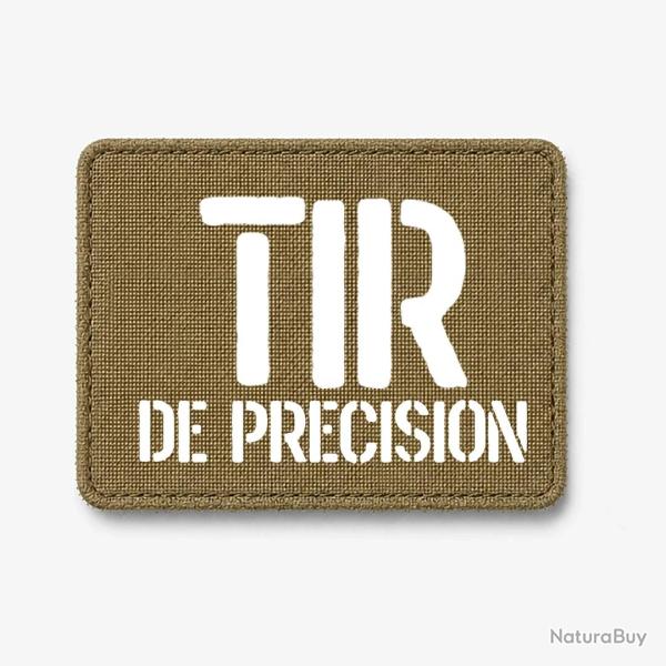 Patch Tir de Pr�cision - Coyote / Blanc