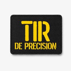 Patch Tir de Pr&eacute;cision - Noir / Jaune
