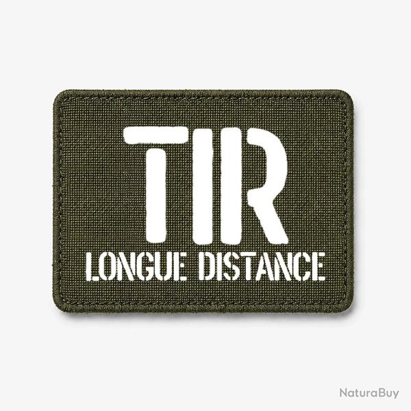 Patch Tir Longue Distance - Olive / Blanc