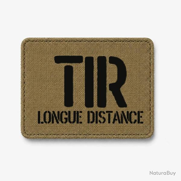 Patch Tir Longue Distance - Coyote / Noir