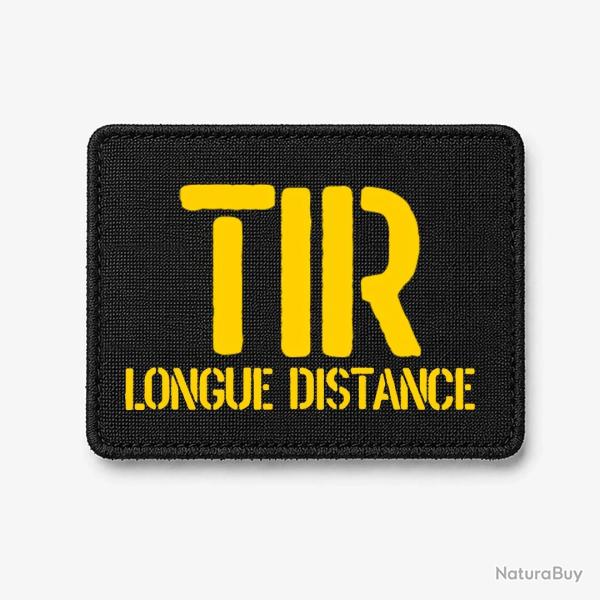 Patch Tir Longue Distance - Noir / Jaune