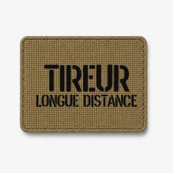 Patch Tireur Longue Distance - Coyote / Noir