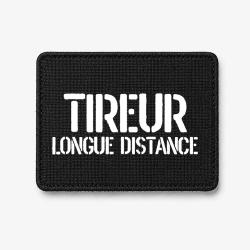 Patch Tireur Longue Distance - Noir / Blanc