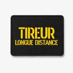 Patch Tireur Longue Distance - Noir / Jaune