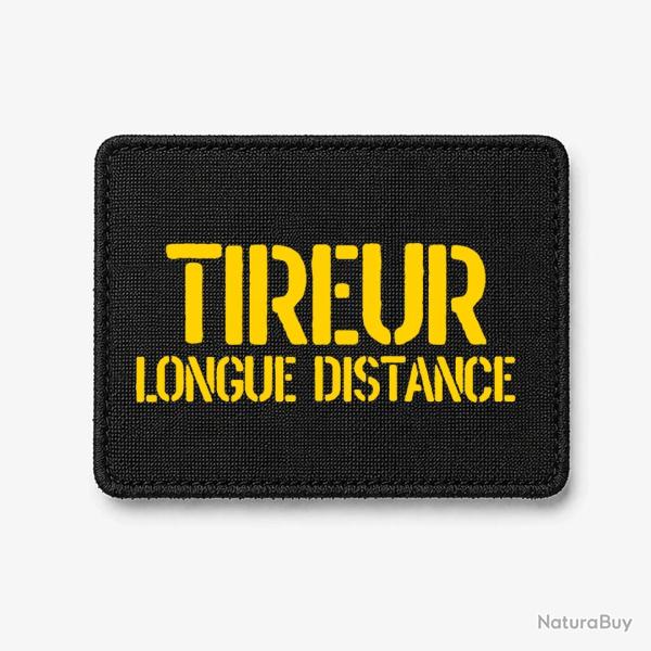 Patch Tireur Longue Distance - Noir / Jaune