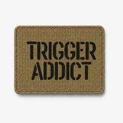 Patch Trigger Addict - Coyote / Noir