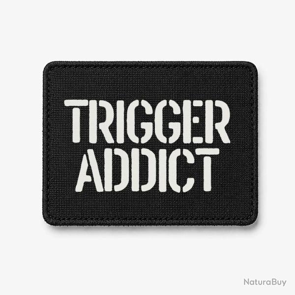 Patch Trigger Addict - Noir / Blanc