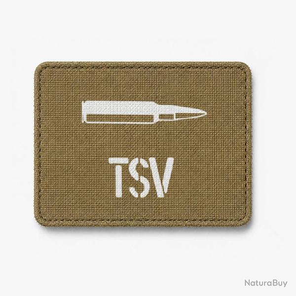 Patch TSV - Coyote / Blanc