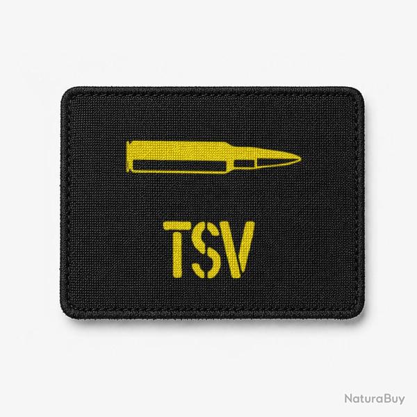 Patch TSV - Noir / Jaune