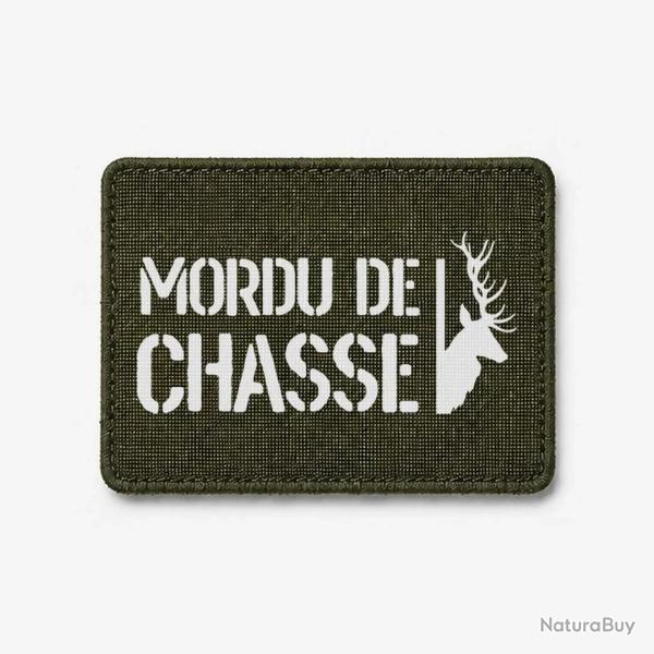�cusson Chasse - Mordu de chasse - Olive / Blanc