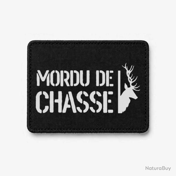 �cusson Chasse - Mordu de chasse - Noir / Blanc