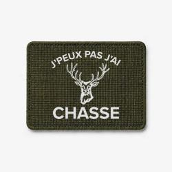 &Eacute;cusson Chasse - J'peux pas j'ai chasse - Cerf - Olive / Blanc