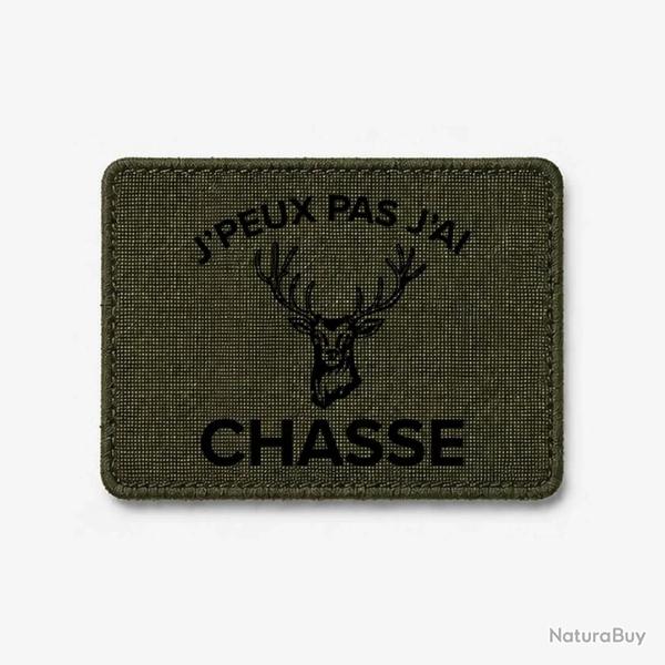 �cusson Chasse - J'peux pas j'ai chasse - Cerf - Olive / Noir