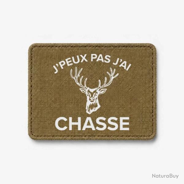 �cusson Chasse - J'peux pas j'ai chasse - Cerf - Coyote / Blanc