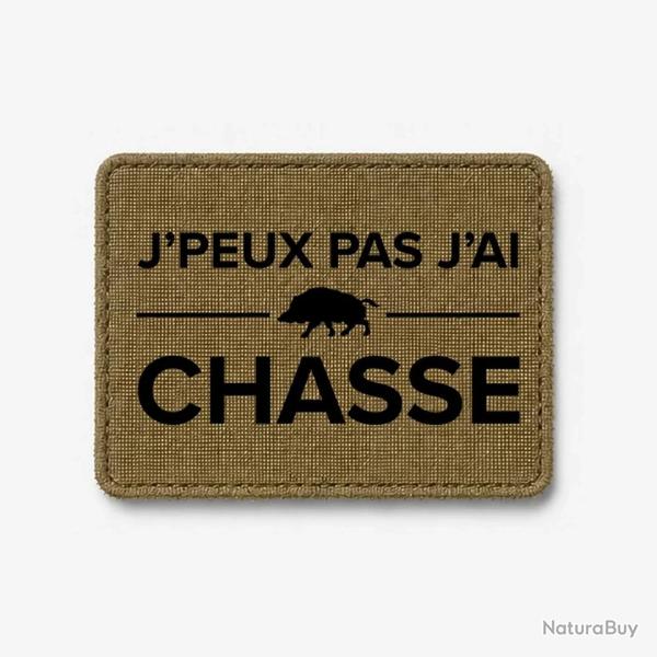 �cusson Chasse - Je peux pas j'ai chasse ! - Coyote / Noir