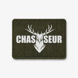&Eacute;cusson Chasse - T&ecirc;te de Cerf - Olive / Blanc
