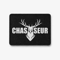&Eacute;cusson Chasse - T&ecirc;te de Cerf - Noir / Blanc