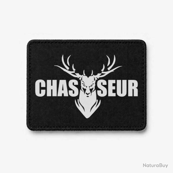 �cusson Chasse - T�te de Cerf - Noir / Blanc