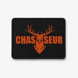 &Eacute;cusson Chasse - T&ecirc;te de Cerf - Noir / Orange