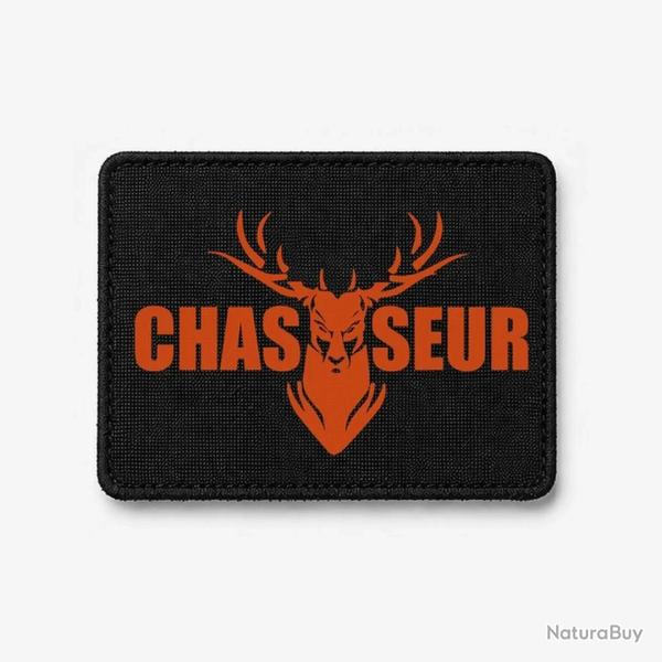 �cusson Chasse - T�te de Cerf - Noir / Orange