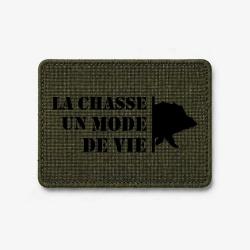 &Eacute;cusson Chasse - Un mode de vie - Sanglier - Olive / Noir
