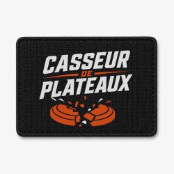 Patch Ball Trap - Casseur de plateaux - Impact explosif - Noir / Orange