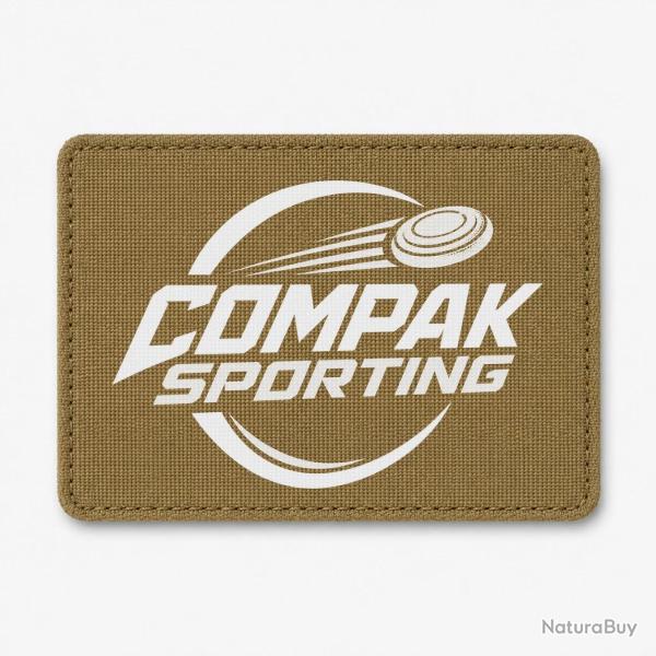 Patch Ball Trap - Compak Sporting - Parcours rapide - Coyote / Blanc