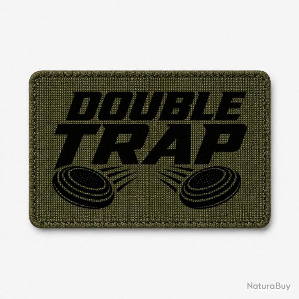 Patch Ball Trap - Double Trap - Deux plateaux - Olive / Noir