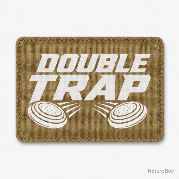 Patch Ball Trap - Double Trap - Deux plateaux - Coyote / Blanc