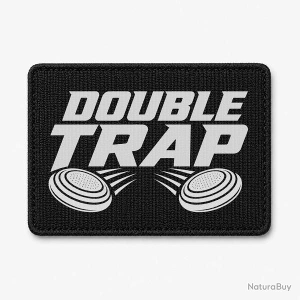 Patch Ball Trap - Double Trap - Deux plateaux - Noir / Blanc