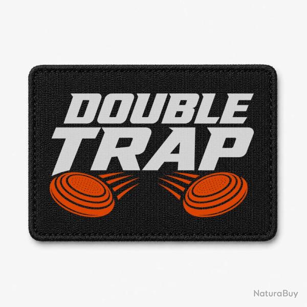 Patch Ball Trap - Double Trap - Deux plateaux - Noir / Orange