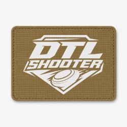 Patch Ball Trap - DTL Shooter - Down The Line - Coyote / Blanc