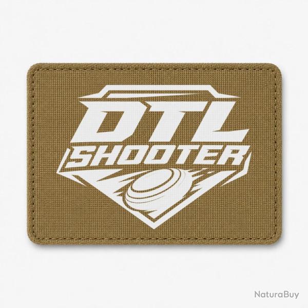 Patch Ball Trap - DTL Shooter - Down The Line - Coyote / Blanc