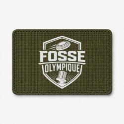 Patch Ball Trap - Fosse olympique - Tir de comp&eacute;tition - Olive / Blanc