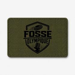 Patch Ball Trap - Fosse olympique - Tir de comp&eacute;tition - Olive / Noir