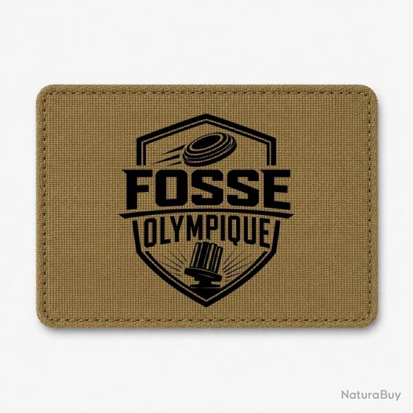 Patch Ball Trap - Fosse olympique - Tir de comp�tition - Coyote / Noir
