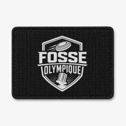 Patch Ball Trap - Fosse olympique - Tir de comp&eacute;tition - Noir / Blanc