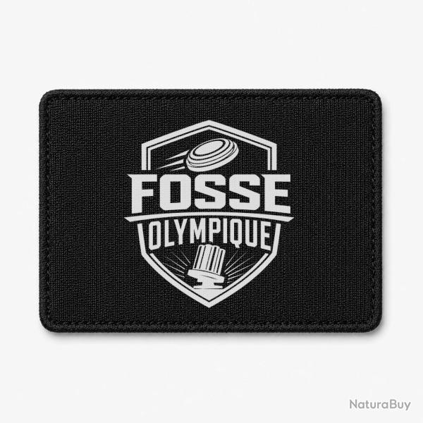 Patch Ball Trap - Fosse olympique - Tir de comp�tition - Noir / Blanc