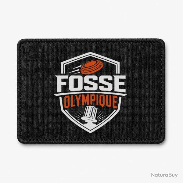 Patch Ball Trap - Fosse olympique - Tir de comp�tition - Noir / Orange