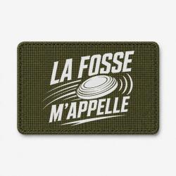 Patch Ball Trap - La fosse m'appelle - Passion - Olive / Blanc
