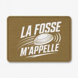 Patch Ball Trap - La fosse m'appelle - Passion - Coyote / Blanc