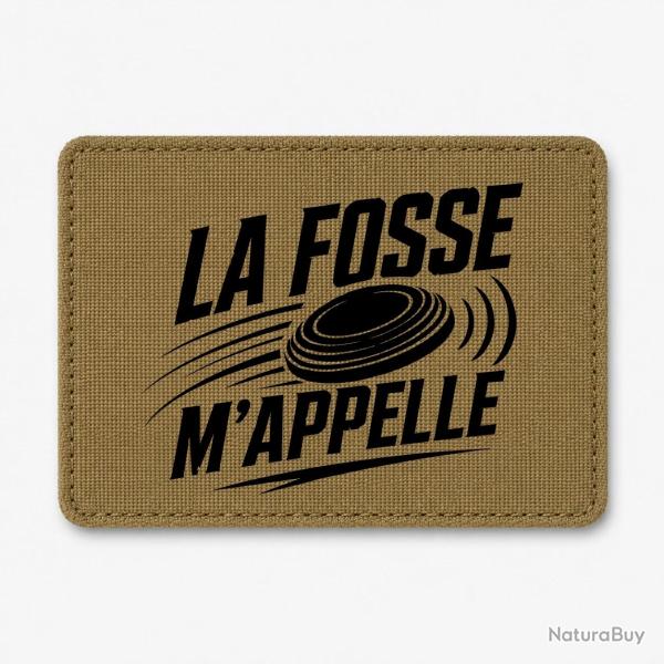 Patch Ball Trap - La fosse m'appelle - Passion - Coyote / Noir